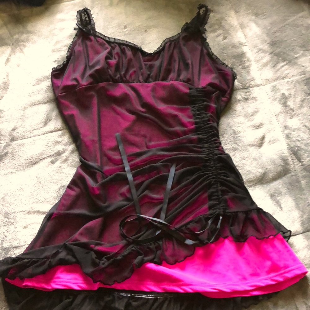 Lover bug mesh dress 🍒